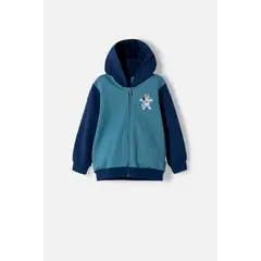 BLUEY - Buzo de con cierre azul para niño 2T a 6T