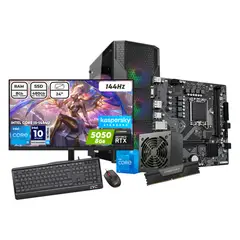 MSI - Torre Gamer I5 14400 Pro B760m-e Ram8gb DDR5 Ssd480gb RTX 5050 8GB Combo Kaspersky
