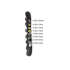 GENERICO - Adaptador ajustable AC DC 3V24V 3A con 8 puntas
