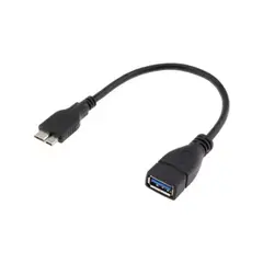 GENERICO - Adaptador de Cable USB 3.0 Micro B a OTG
