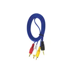 GENERICO - Cable de audio y vídeo RCA y plug P3 - Jack