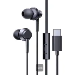 BASEUS - Audífonos Tipo-C Encok CZ11 Negros