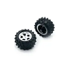 GENERICO - Llanta-Rueda Off-Road 55mm Paquete x 2 Unidades