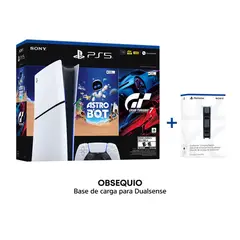 PLAYSTATION - Consola 5 Slim Digital Gt7- Astro Bot + Obsequio