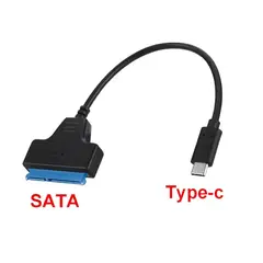 GENERICO - Adaptador SATA a USB Tipo C 3.0