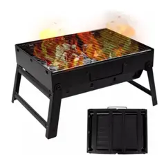 GENERICO - Asador Parrilla Carbón Grill Cocina BBQ Portátil