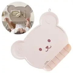 GENERICO - Tapete Antiderrames Silicona Para Comer Bebes-Niños Tapete Oso