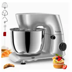 GENERICO - Batidora amasadora profesional planetaria 5.7 litros potente 300 watts VEZZIO®