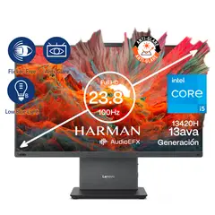 LENOVO - All in one THINKCENTRE Intel Core i5 13420H RAM 64GB SSD 2 TB Intel 100HZ