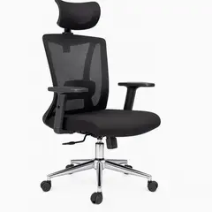 GENERICO - SILLA PONCE CON CABECERO BASE CROMO BRAZO GRADUABLE SINCRO