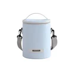 GENERICO - Bolsa De Almuerzo Redonda Con Aislamiento, Papel De Aluminio