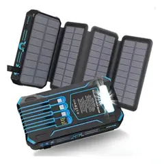 GENERICO - POWER BANK SOLAR 4 PANELES M-3
