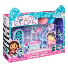 GENERICO - Casa De Muñecas De Gabby, Baño Primp And Pamper Con Figura
