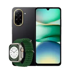 XIAOMI - Celular A5 4Gb Ram 64GB 4G Negro + Smartwatch Mobula H8 Ultra