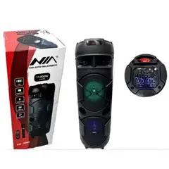 NIA - Cabina De Sonido Original Recargable Bluetooh 2043 Led 11.000W