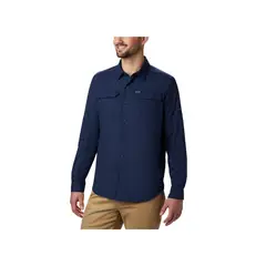 COLUMBIA - Camisa Hombre SILVER RIDGE 2 LONG Azul