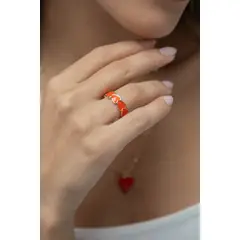 FLORIPONDIA - Anillo Corazones Love