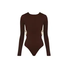 PROJECT M - Amelia Bodysuit chocolate