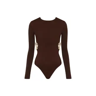 PROJECT M - Amelia Bodysuit chocolate