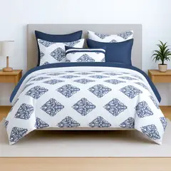 PLUMA LUNA - Funda de plumon - Cover Duvet - diseño Barroco KING