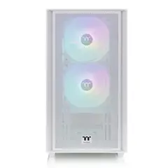 THERMALTAKE - Chasis Versa H16 TG ARGB Micro Tower con 3 Ventiladores ARGB 120mm, Fuente 650W 80 Plus