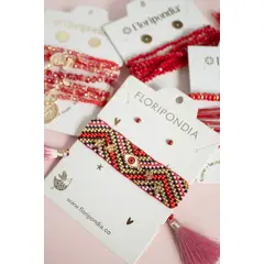 FLORIPONDIA - Brazalete Turco Rojo
