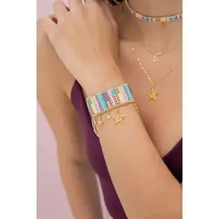 FLORIPONDIA - Brazalete Pastel Arcoiris