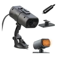 GENERICO - Ventilador Carro Calefactor Aire Portatil Desempañante