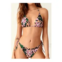 GENERAL - Vestido De Baño Mujer Moda Europea Bikini Estampado