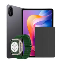XIAOMI - Tablet Redmi Pad 2 4Gb Ram 128 GB WIFI Gris + Smartwatch Mobula H8 Ultra
