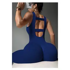 FIT - Enterizo Mono Moldeador Control Abs Deportivo Azul Abs