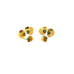 ALDA & ROMERA - Aretes Alda&Romera Lila