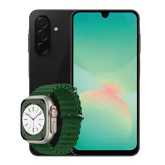 SAMSUNG - Celular A26 8Ram 256GB 5G 1SIM Negro + Obsequio Smartwatch