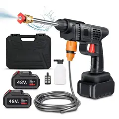 COLME TECHNOLOGY HOME - Hidrolavadora Alta Presión Recargable Portátil 48v 2baterías