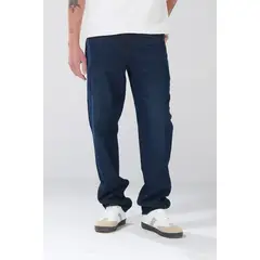 KOAJ - Jean bota recta 90´S azul intenso con tiro bajo Hombre