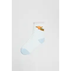 KOAJ - Medias largas con diseño de jirafa. Mujer