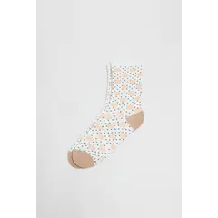 KOAJ - Medias largas con diseño de puntos. Mujer