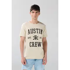 KOAJ - Camiseta básica masculina manga corta Hombre