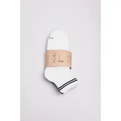 KOAJ - Paquete X5 de medias cortas texturizadas unicolores Mujer