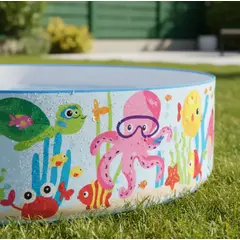 INTEX - Piscina Rígida , 183cm X 38cm Fondo Del Mar. Agua