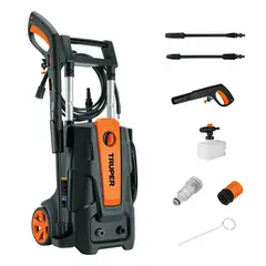 TRUPER - Hidrolavadora Eléctrica De 2.000 Psi, 2.000 W Con Jabonera
