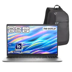 DELL - Portátil Intel I7 1355u Ram 16gb Ssd 512gb 15.6 FHD Computador Portátil