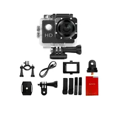 GENERICO - Camara Deportiva De Video Resistente Al Agua Casco Moto Bici