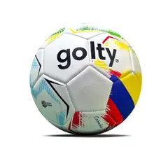 GOLTY - Balón de Fútbol Recreativo No.5 Latinos 2026 Cosido A Máquina