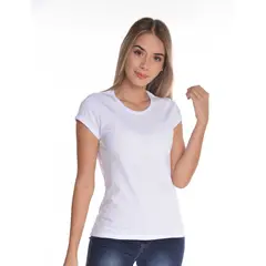 ARITEX - Camiseta mujer Basica blanca