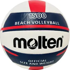 MOLTEN - Balón De Voleibol Playa Cosido A Maquina V5b1500 Wn