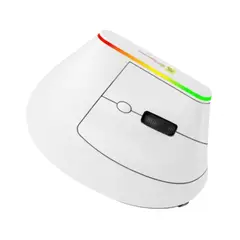 JALTECH - Mouse Inalámbrico Bluetooth Recargable x820 Rgb (Blanco) 32064
