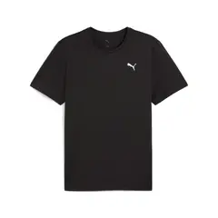 PUMA - Camisa Deportiva M Tad Ess Left Chest Negro Para Hombre