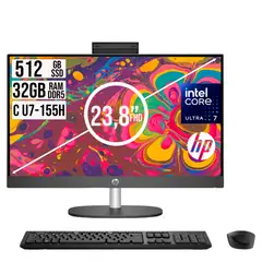 HP - Todo En Uno Proone 240 Core Ultra 7-155u Ssd 512gb Ram 32gb Fhd 23.8