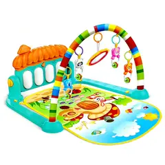 GENERICO - Gimnasio tapete musical bebés 3 en 1 niños y niñas